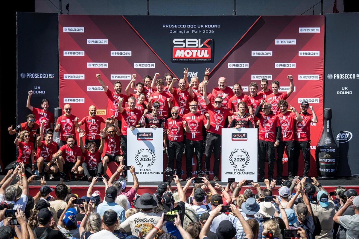 Il Team Aruba.it Racing – Ducati è Campione del Mondo di Superbike